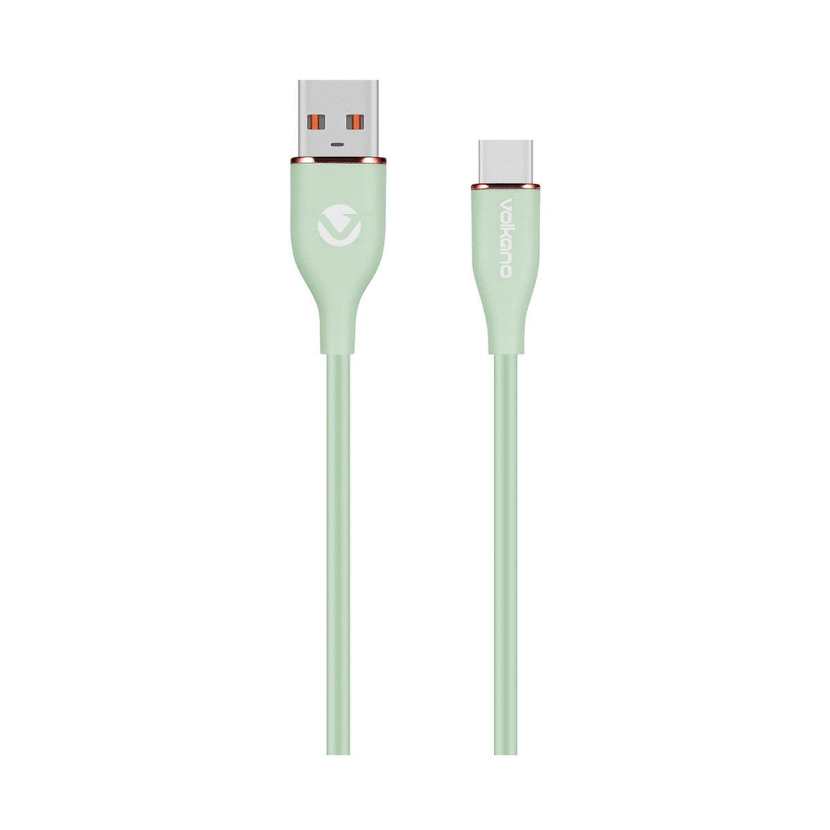 Volkano Flexi Series USB to Type-C 2.5m 30w - Green