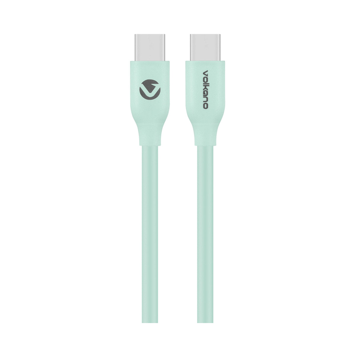 Volkano Flexi Series Type-C to Type-C 2.5m 60w - Green
