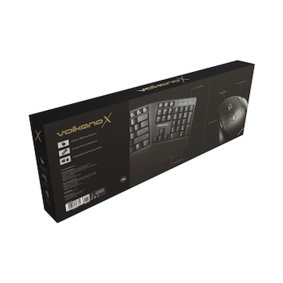 VolkanoX Ergo Series Egonomical Mouse and Keyboard Combo