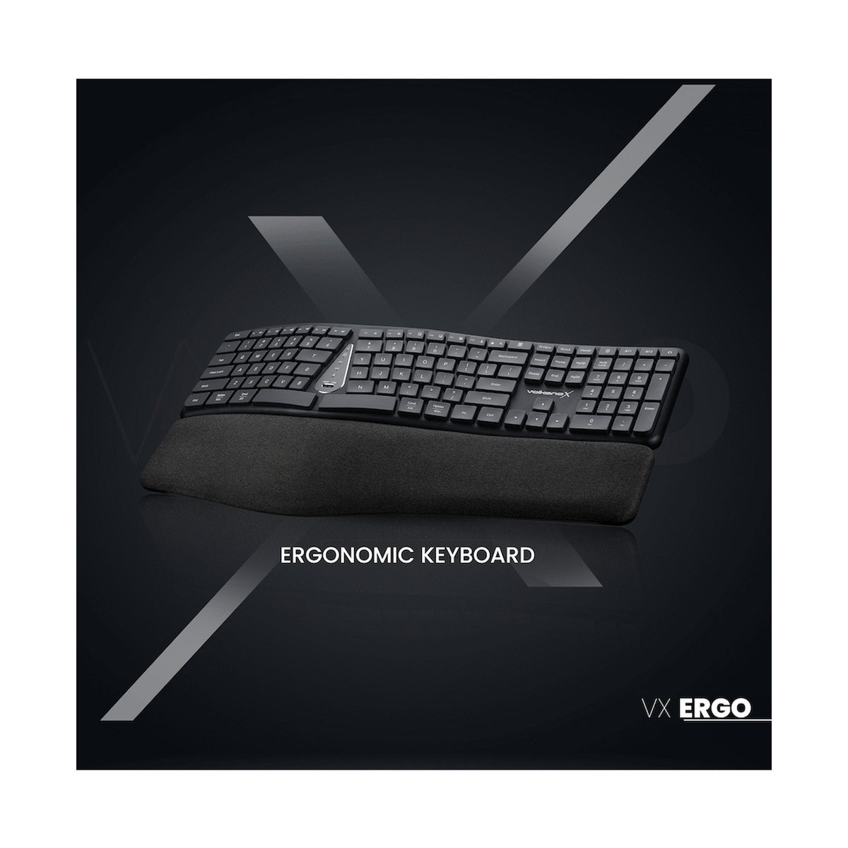 VolkanoX Ergo Bluetooth Wireless Keyboard