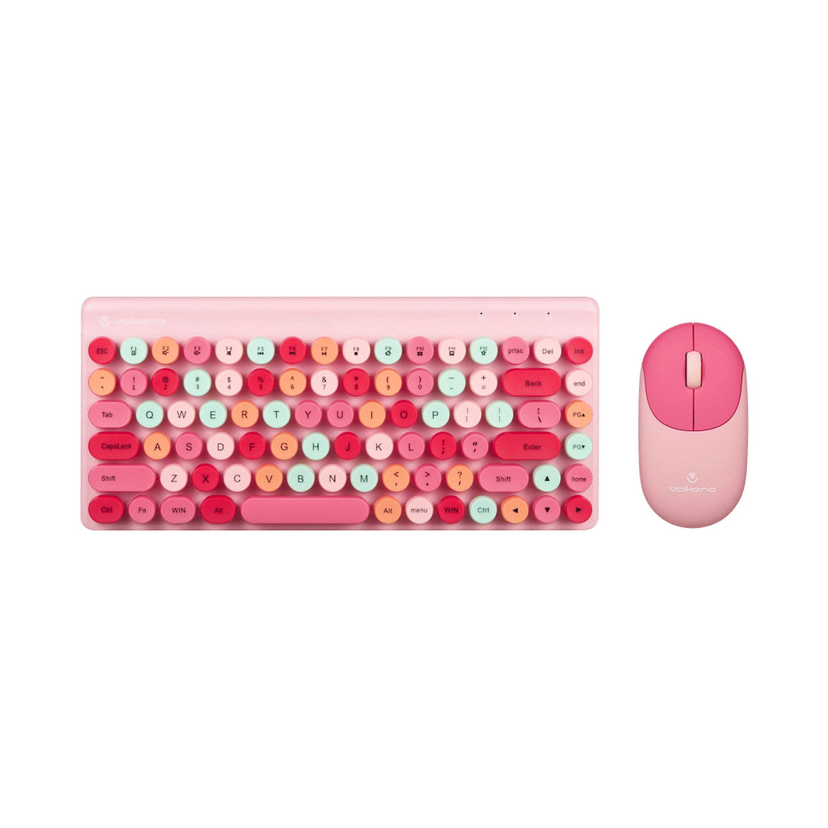 Volkano Paradigm Series Mouse and Keyboard combo - Pink