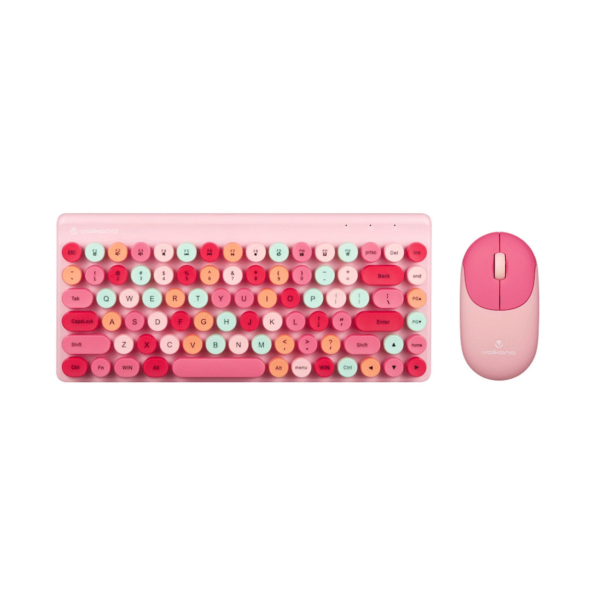 Volkano Paradigm Series Mouse and Keyboard combo - Pink