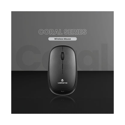 Volkano Coral series Bluetooth Wireless Mouse - Black