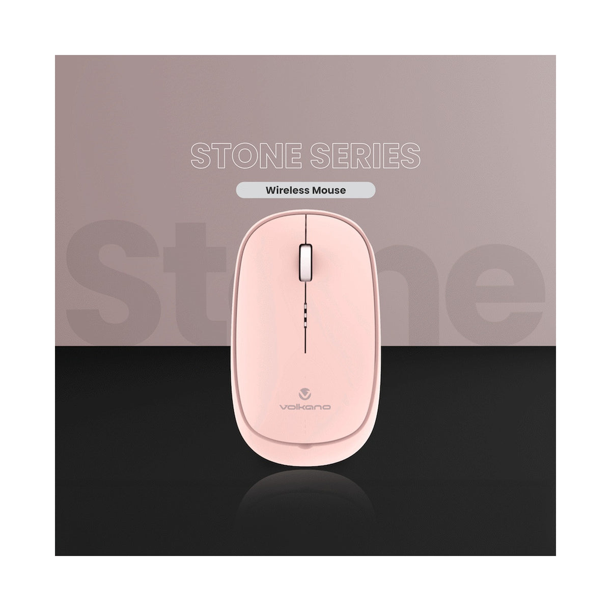 Volkano Coral series Bluetooth Wireless Mouse - Pink