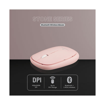 Volkano Coral series Bluetooth Wireless Mouse - Pink