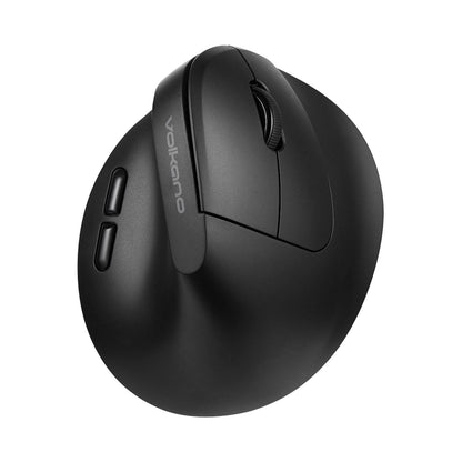 Volkano Curve Series Ergonomic Bluetooth Wireless mouse - Black