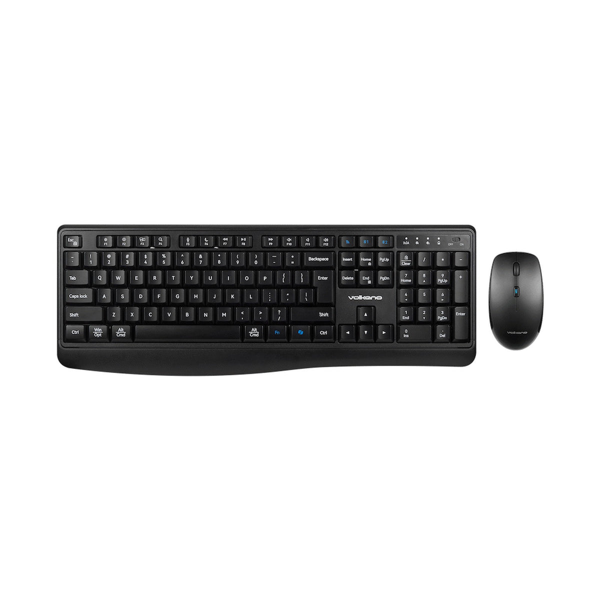 Volkano Onyx Keyboard and Mouse Combo With Dual mode BT