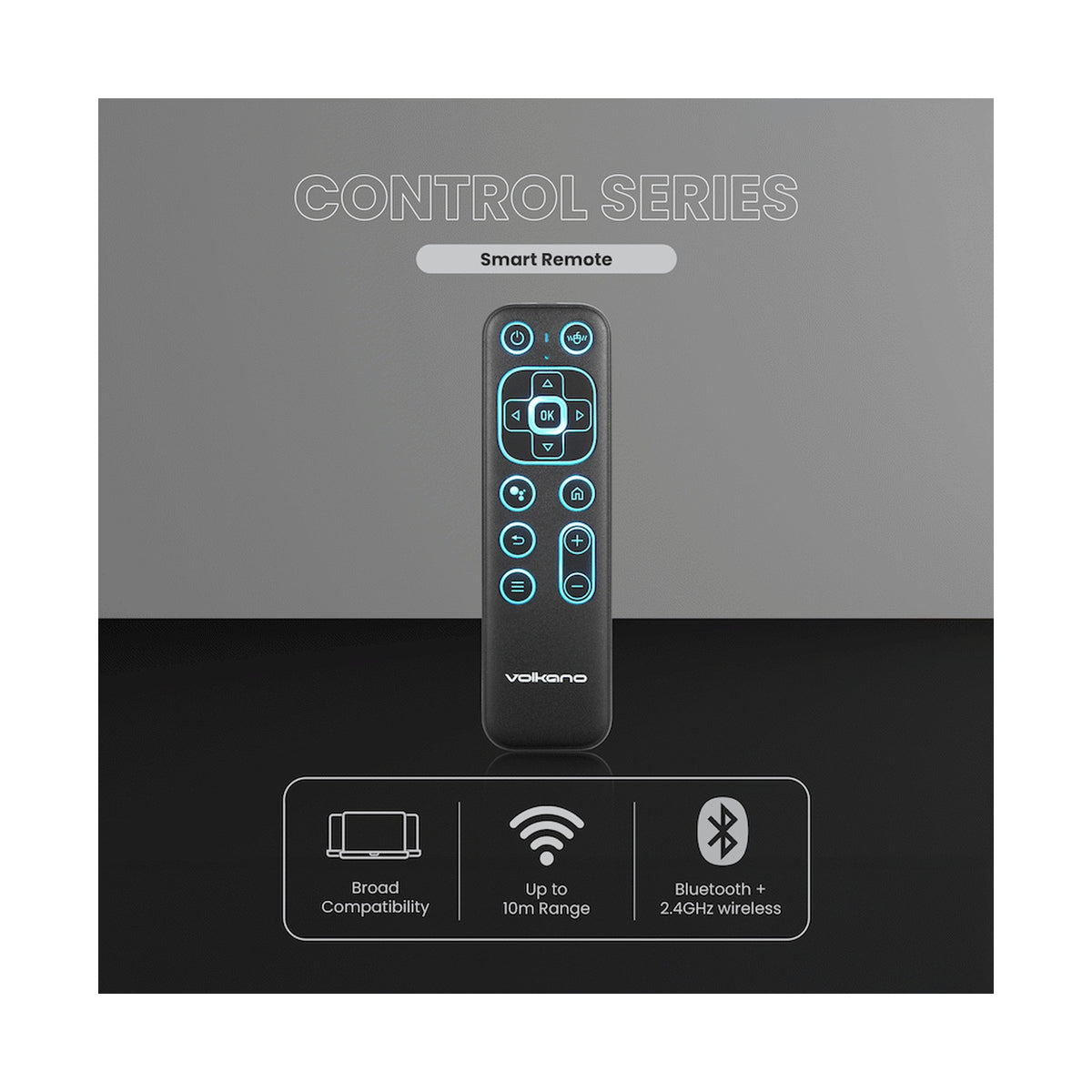 Volkano Control Series Smart Remote With Recharge