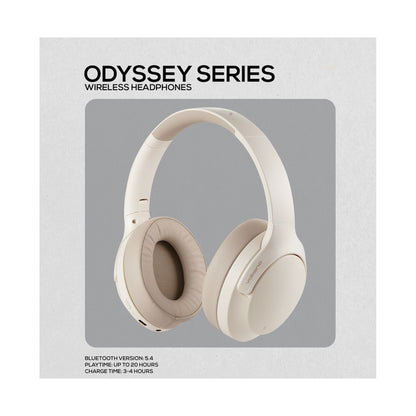 Volkano Odyssey ANC Bluetooth Wireless Headphone - Nude