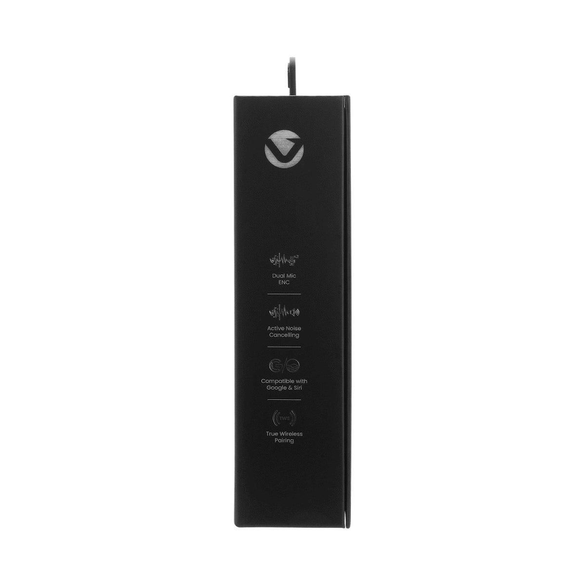 Volkano Sugar-Cube Active Noise Cancelling True Wireless Earphones - Black