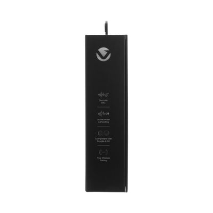 Volkano Sugar-Cube Active Noise Cancelling True Wireless Earphones - Black