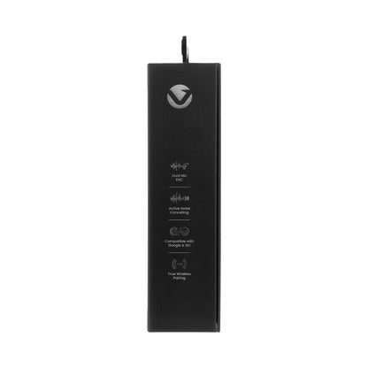 Volkano Sugar-Cube Active Noise-Cancelling True Wireless Earphones - Nude