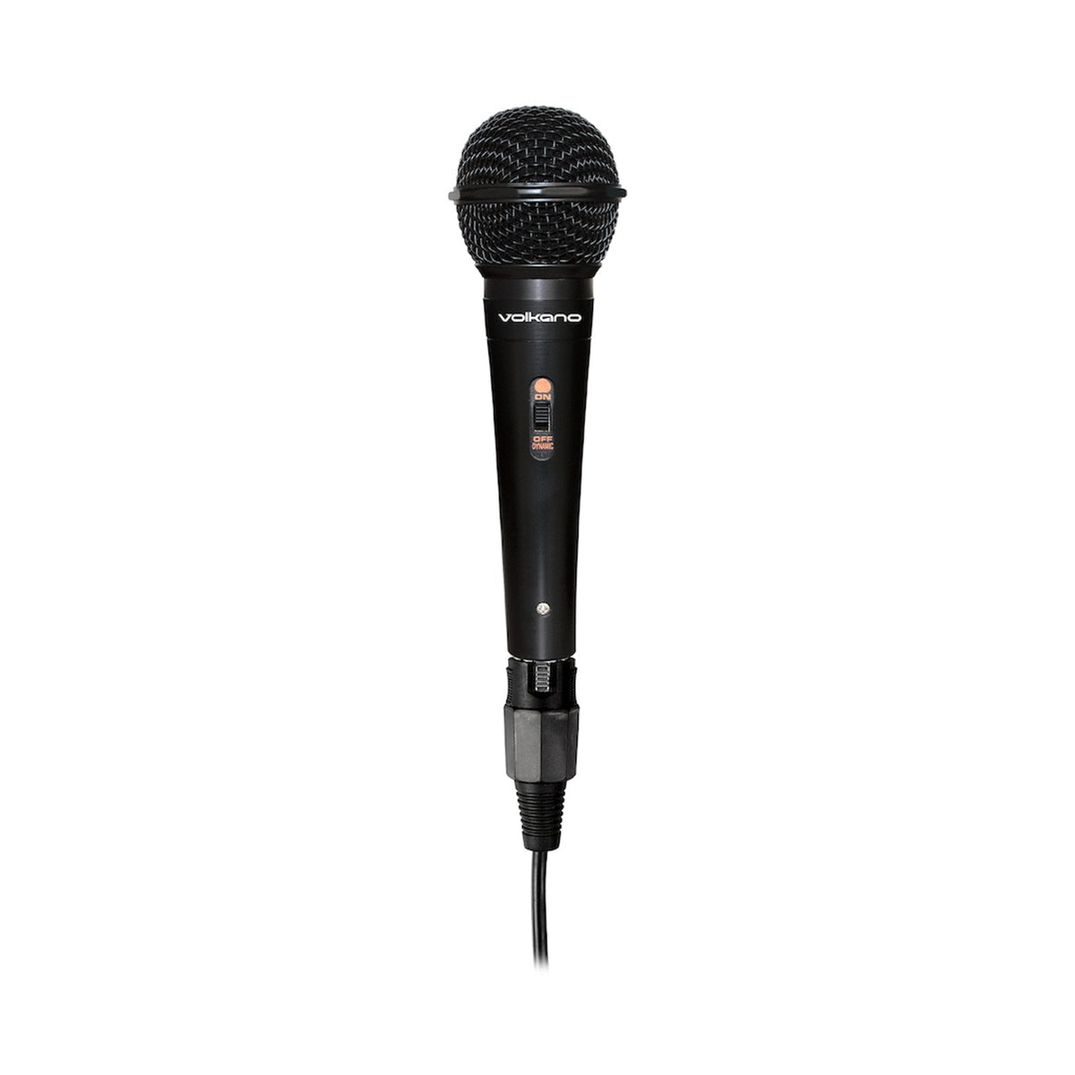 Volkano Ace Series Metal Wired Dynamic Vocal Microphone - Black