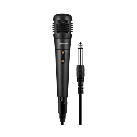 Volkano Vocal Series ABS Wired Microphone - Black