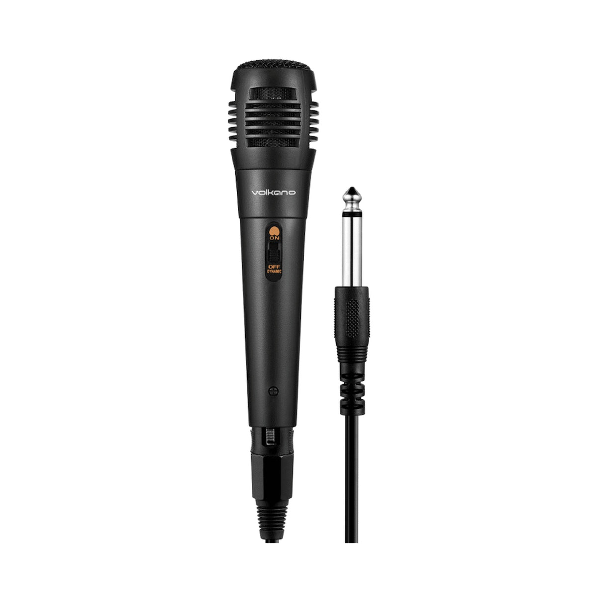 Volkano Vocal Series ABS Wired Microphone - Black