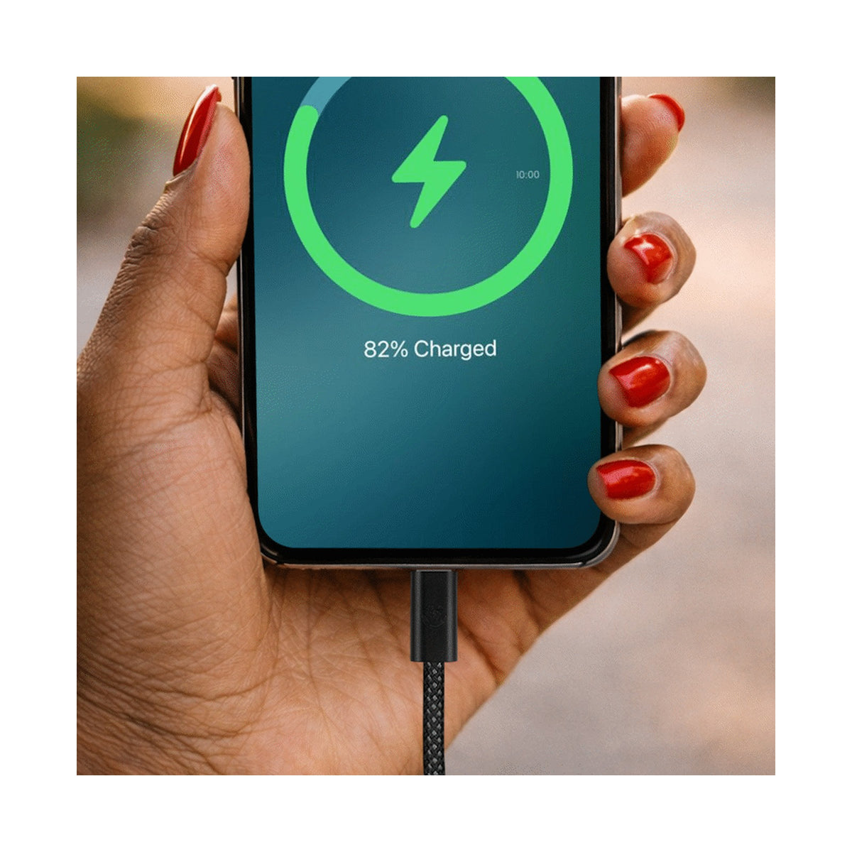 Volkano Weave Series 60w USB C to USB C 1.2m-Black