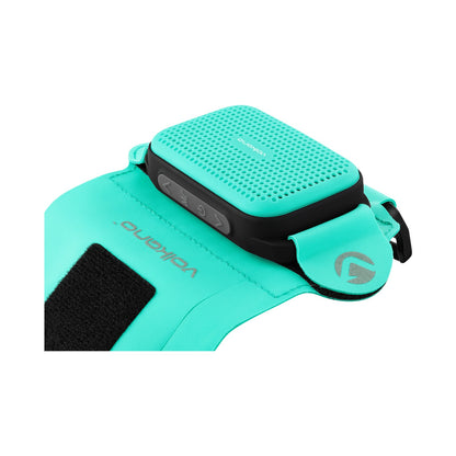 Volkano Pumped Series Wearable Speaker with Armband - Mint