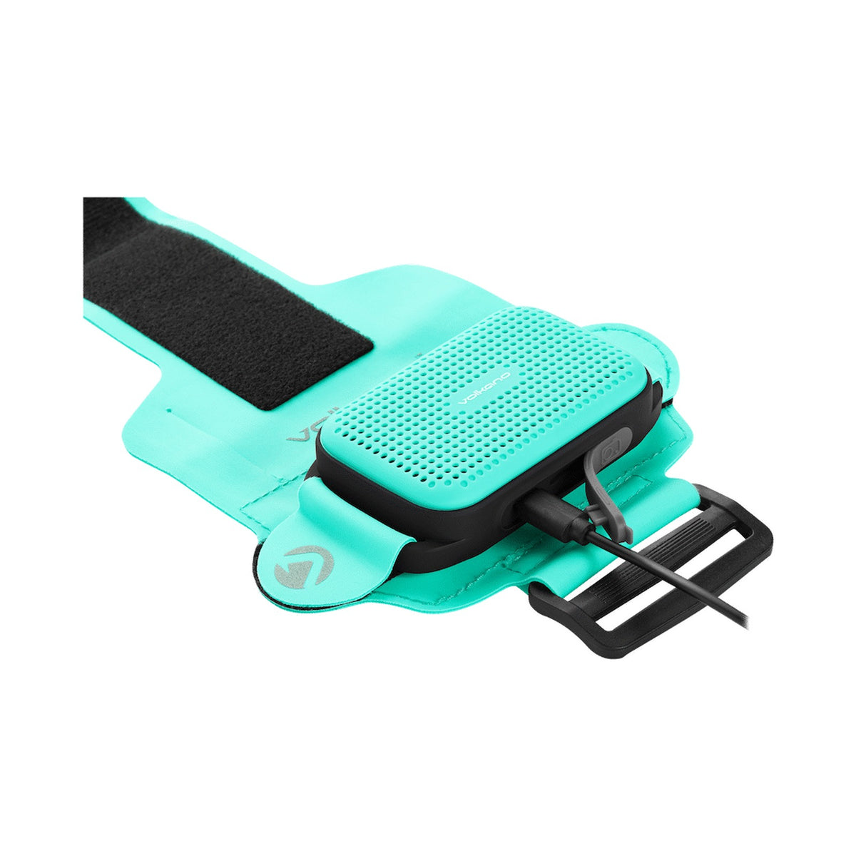 Volkano Pumped Series Wearable Speaker with Armband - Mint