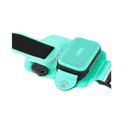 Volkano Pumped Series Wearable Speaker with Armband - Mint