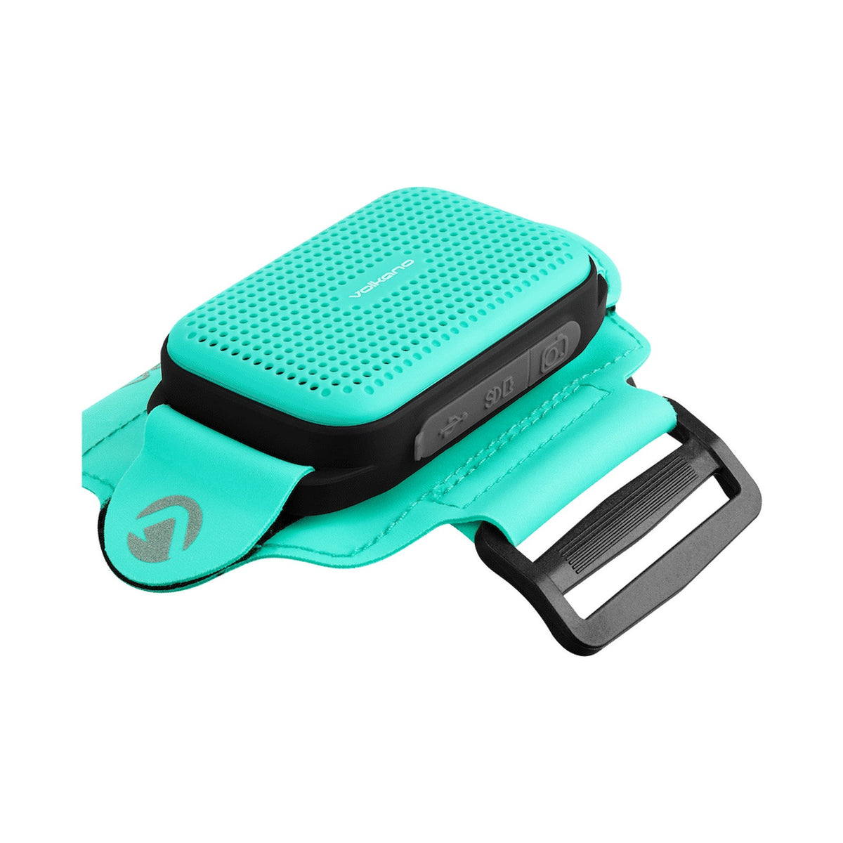 Volkano Pumped Series Wearable Speaker with Armband - Mint
