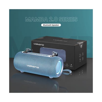 Volkano Mamba 2.0 Series Bluetooth Speaker - Blue