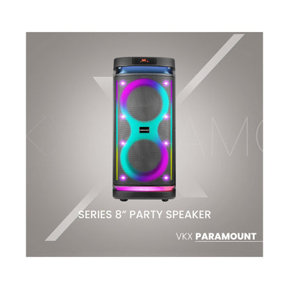 VolkanoX Paramount Series 8" Bluetooth Party Speaker - 80w