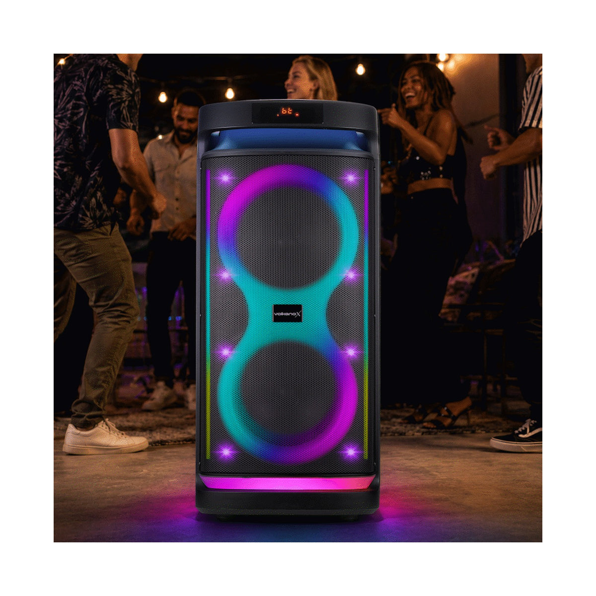 VolkanoX Paramount Series 8" Bluetooth Party Speaker - 80w