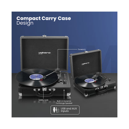 Volkano Retro Series Turntable