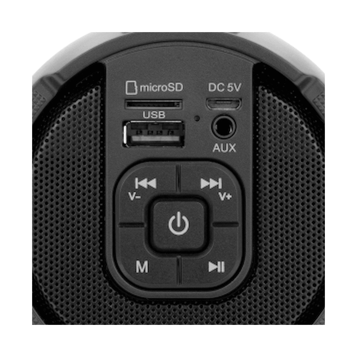 Volkano Mini Mamba Series Bluetooth Speaker - Black