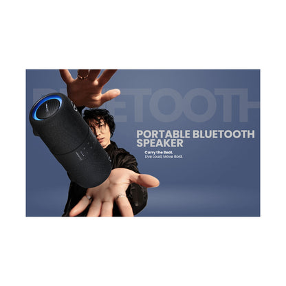VolkanoX Python Series Bluetooth Speaker - Black