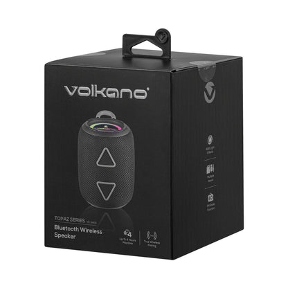 Volkano Topaz Series Bluetooth Speaker - Black