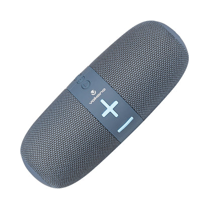 Volkano Flow Series Portable Bluetooth Speaker - Blue with Blue Buttons