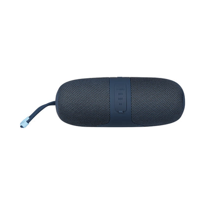 Volkano Flow Series Portable Bluetooth Speaker - Blue with Blue Buttons