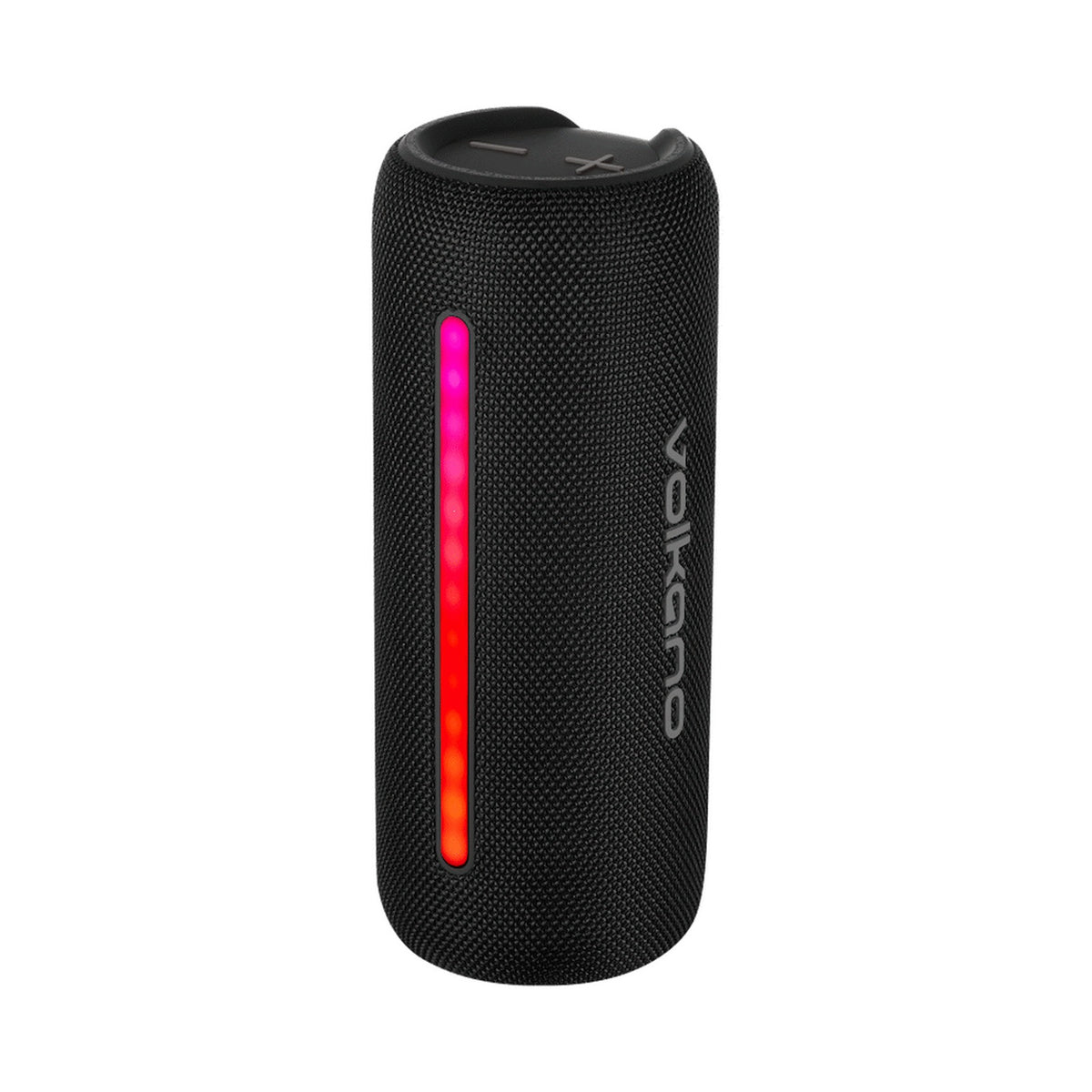 Volkano Rave Series Portable Bluetooth Speaker  - Black with grey buttons