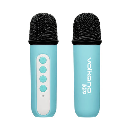 Volkano Kids SingMate Series Bluetooth Speaker with 2 Wireless Microphones - Mint