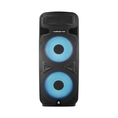 Volkano Olympian Series Dual 15" Party Speaker - Black