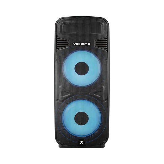 Volkano Olympian Series Dual 15" Party Speaker - Black
