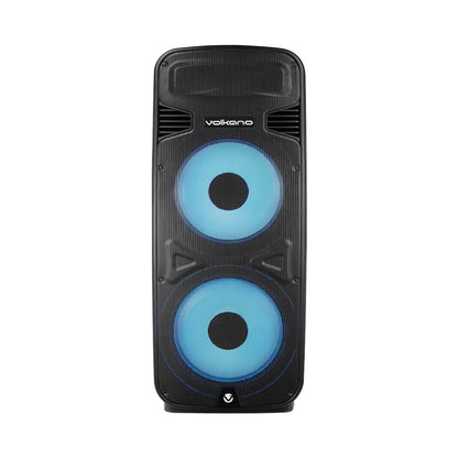 Volkano Olympian Series Dual 15" Party Speaker - Black