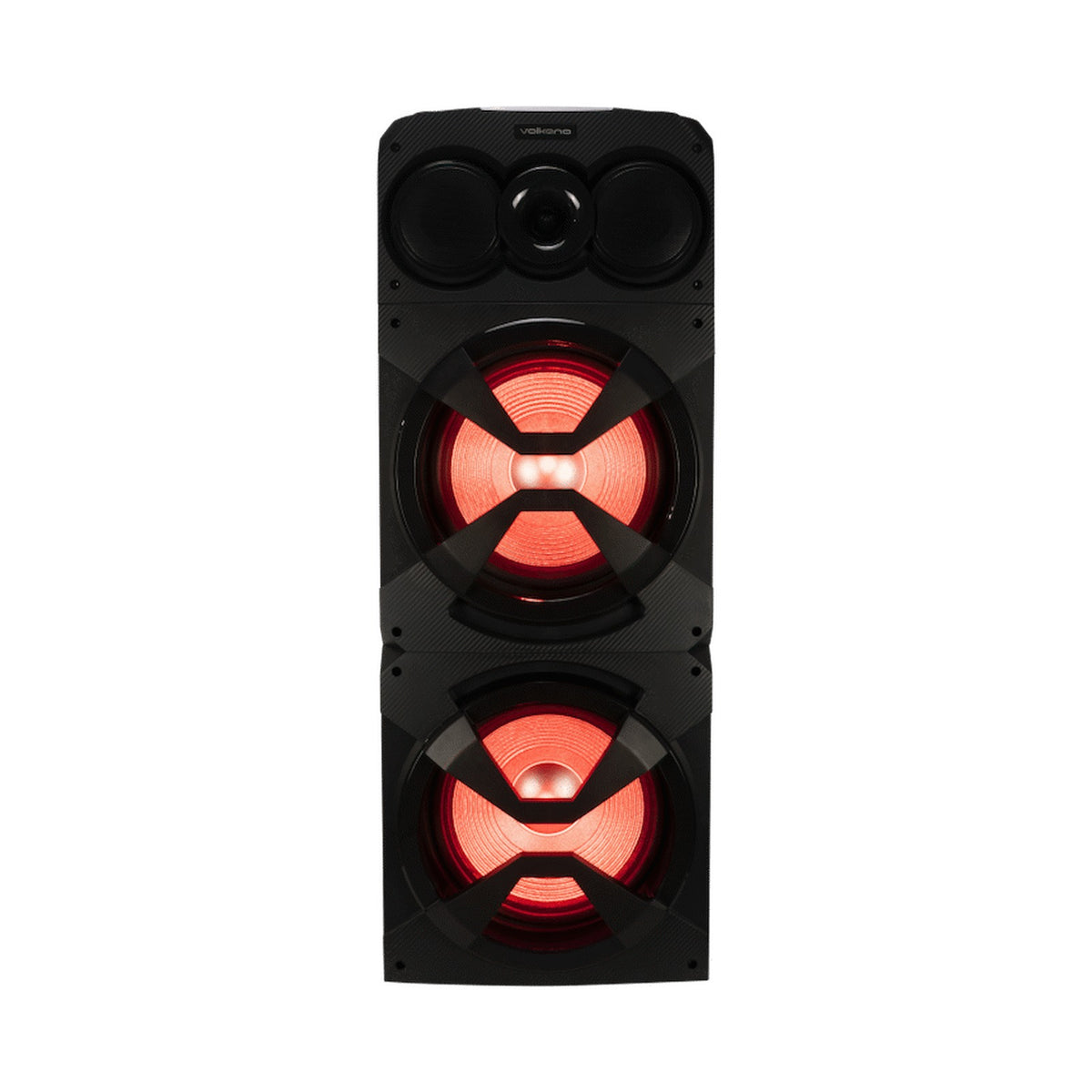 Volkano Griffin Series Dual 12" Party Speaker - Black