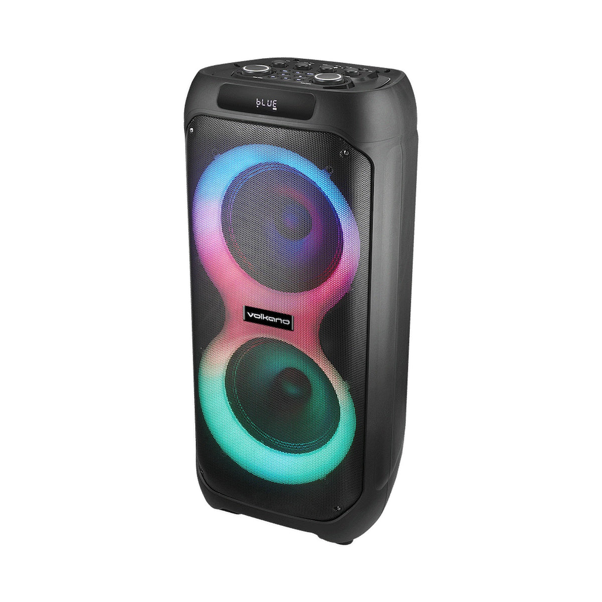 Volkano Motion Dual 10" Party Speaker - Black