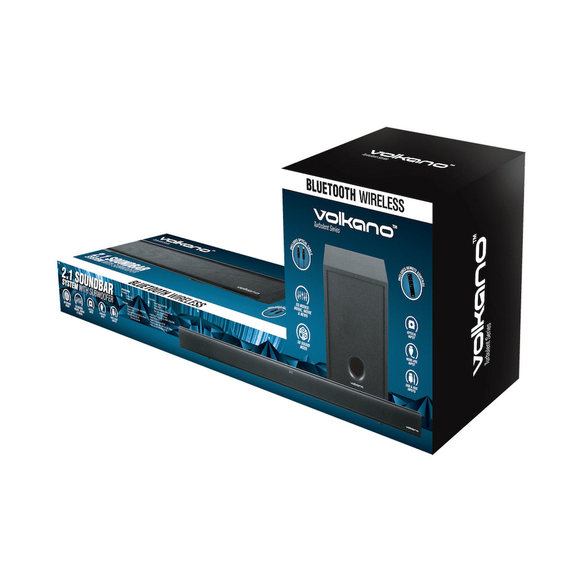 Volkano Turbulent Series 70w 2.1 Soundbar