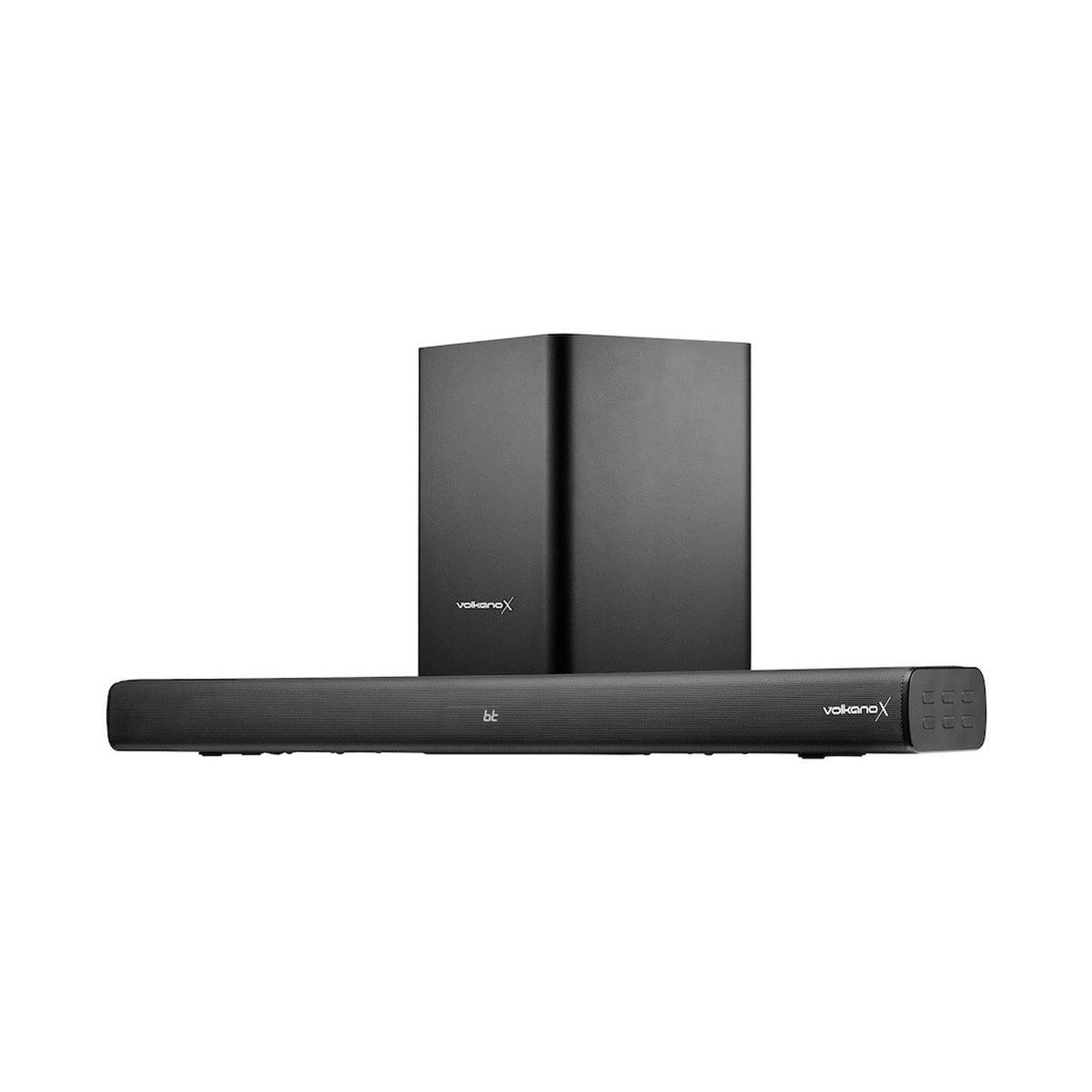 VolkanoX Supersonic 2 Series 2.1 200w Soundbar System with Wireless Subwoofer - Black