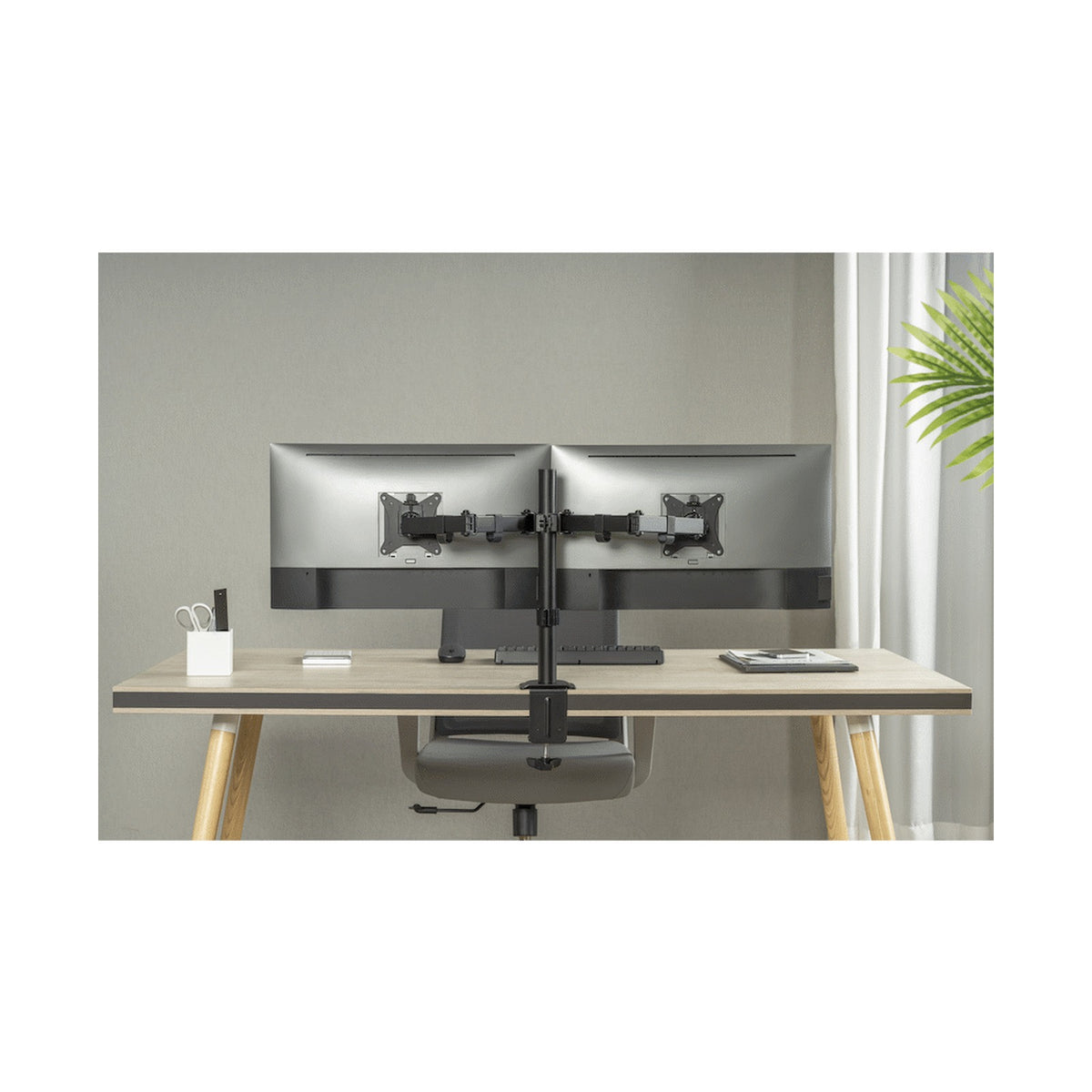 Volkano Steady Duo Series Dual Monitor Desk Mount