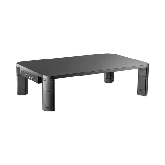 Volkano Riser Hub series Monitor Stand with 3 Port USB Hub