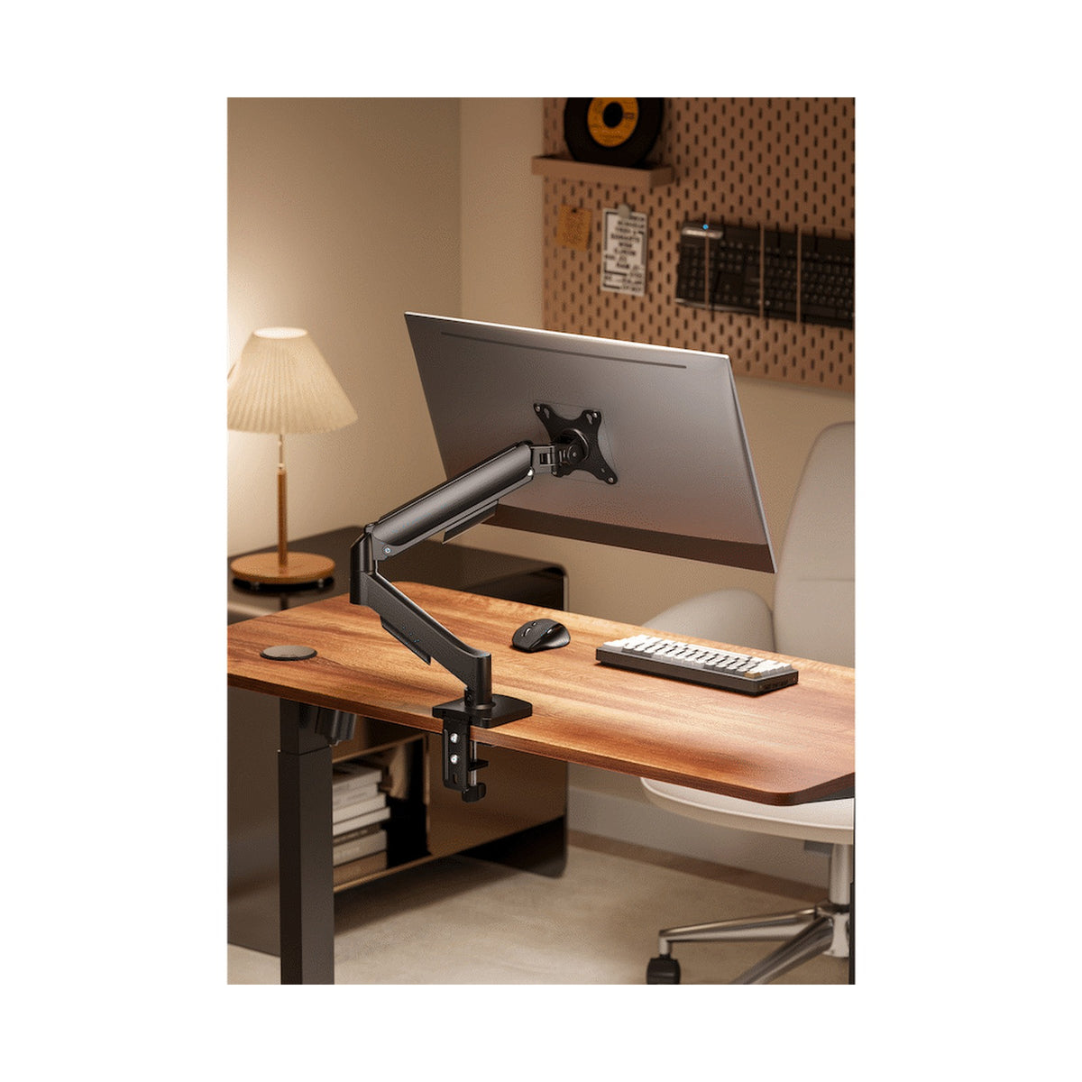 Volkano Steel Series Full Motion Single Monitor Desk Mount 17" - 32"