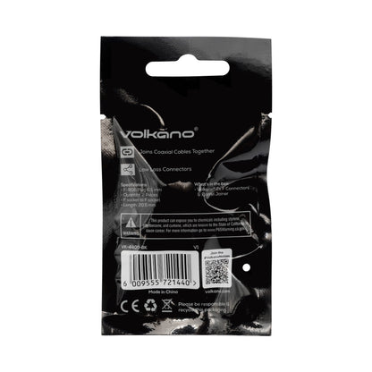 Volkano 2x F Connector & Barrel Joiner