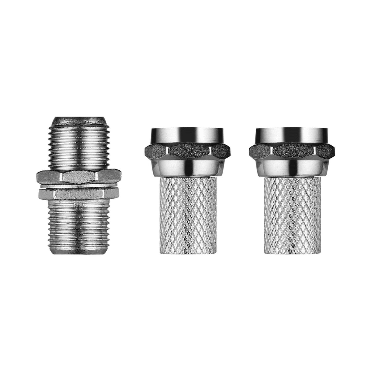 Volkano 2x F Connector & Barrel Joiner