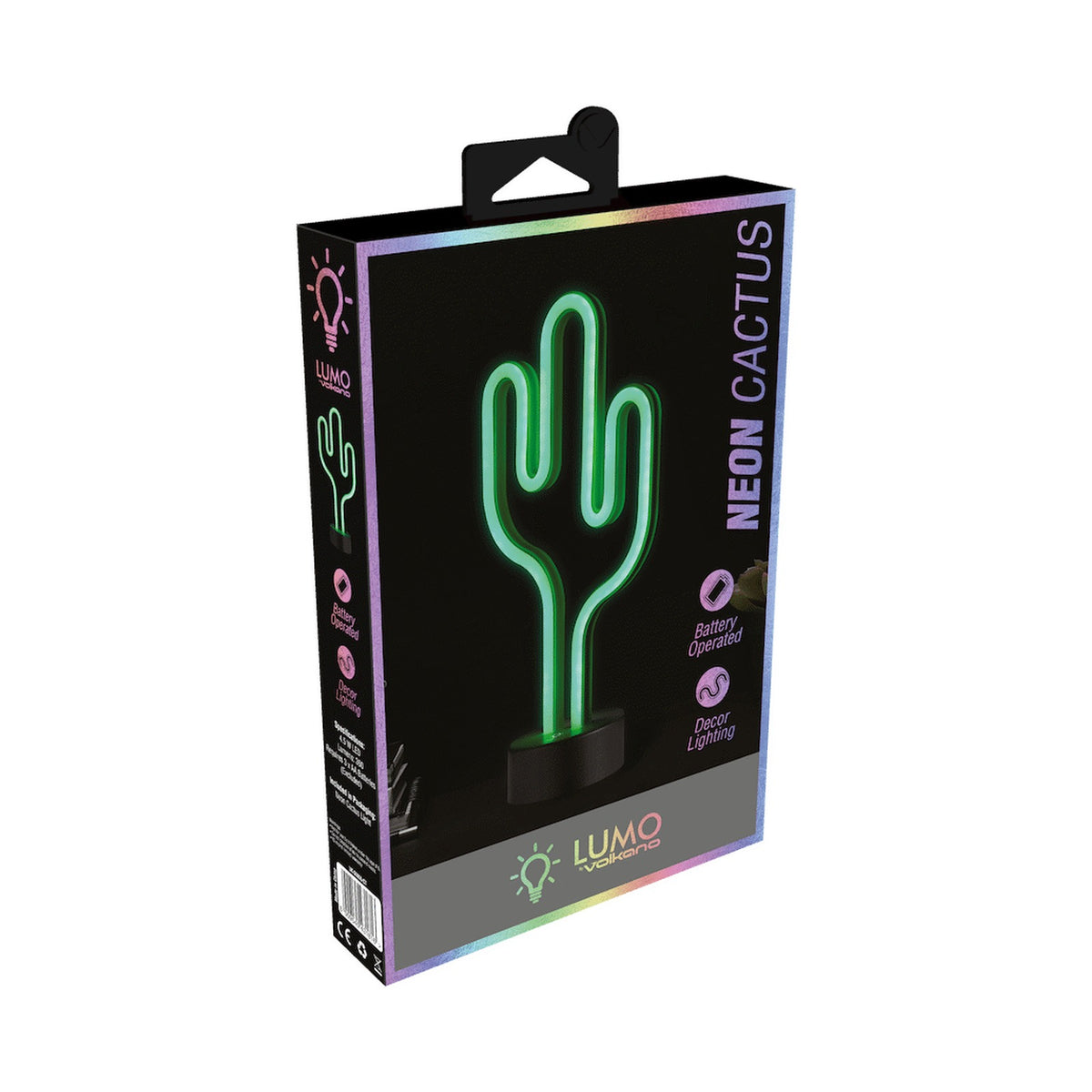 Volkano Lumo Neon Series LED Neon Light - Cactus