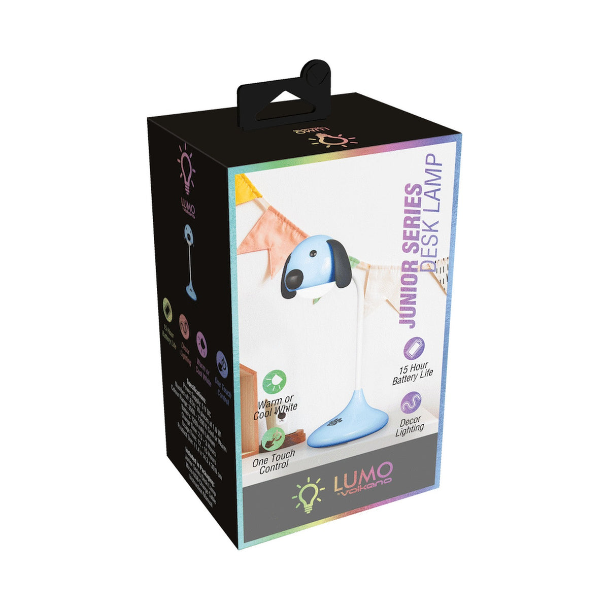 Lumo Neon Series LED Desk Lamp - Blue Dog