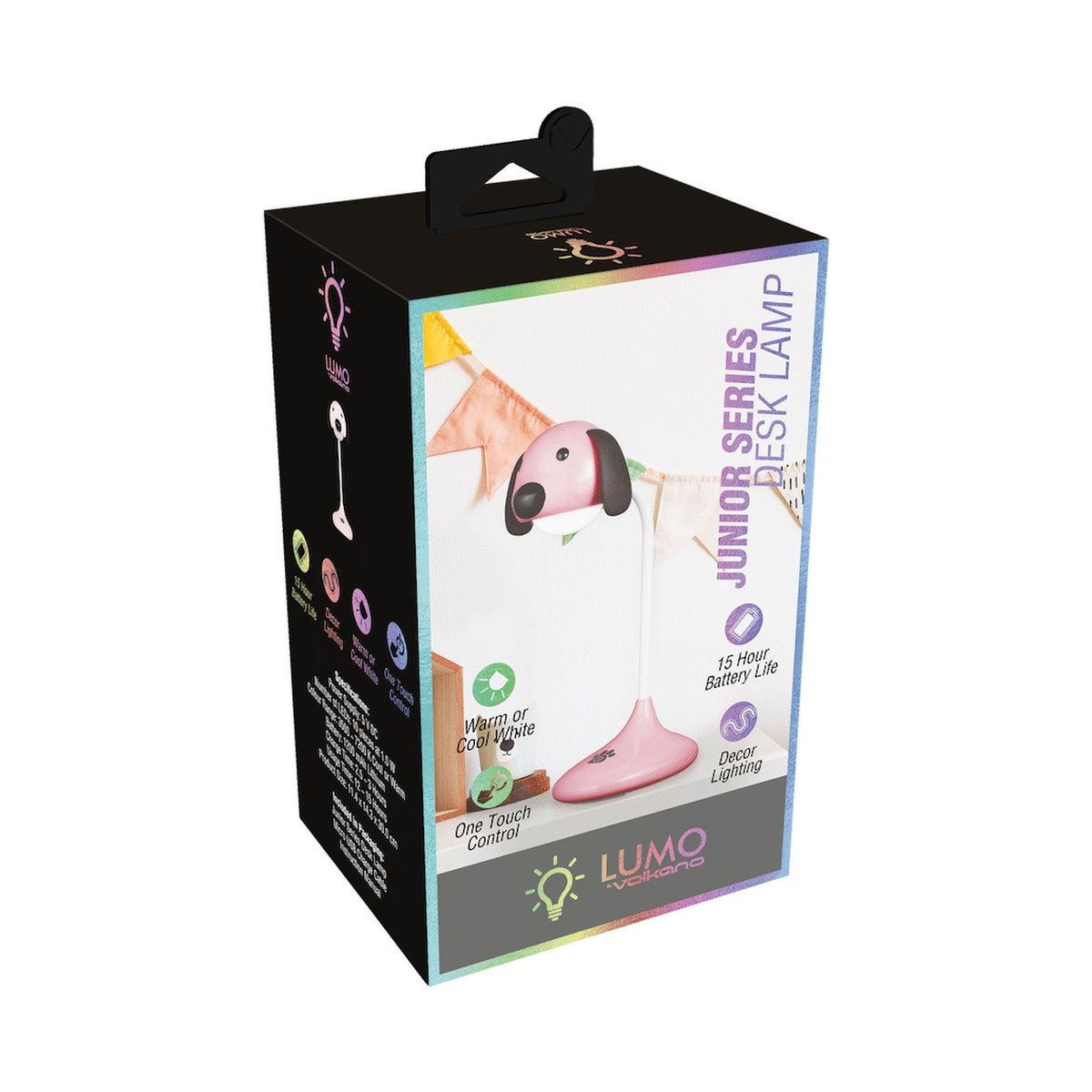 Lumo Neon Series LED Desk Lamp - Pink Dog